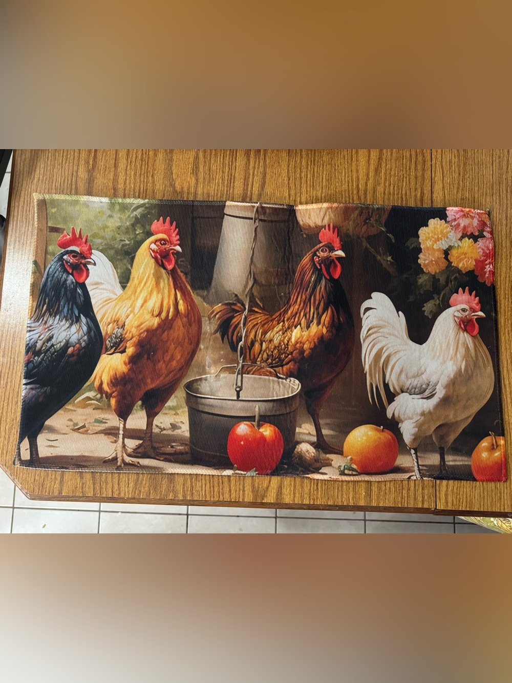 Rooster Rug